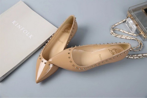 Christian Louboutin Shallow mouth flat shoes Women--002